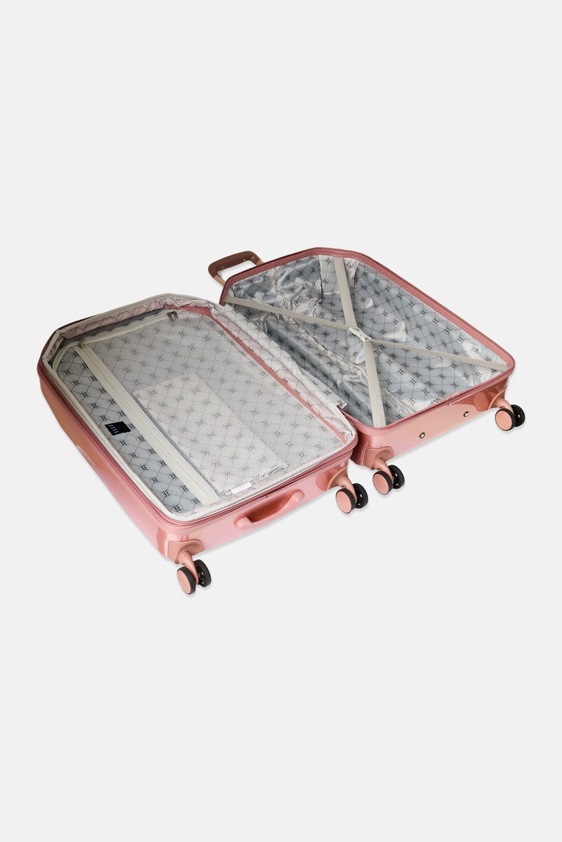 ELLE 51,5-Inch Hardshell Check In Spinner Luggage, Rose Gold - Image 5