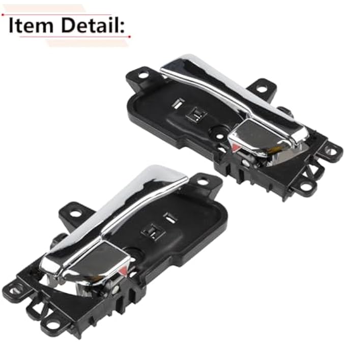 rayihni 1Pair Interior Door Handle Compatible With Hyundai Sonata 2011 2012 2013 2014 2015 Year Front Or Rear Driver And Passenger Left And Right Side Door - Image 5