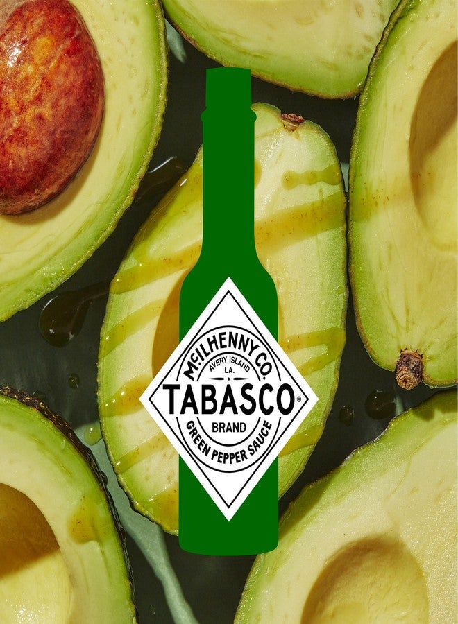 TABASCO Brand Green Jalapeno Pepper Sauce, Mild Hot Sauce, Mini Glass Bottles, Balanced Flavor, Crisp & Zesty Jalapeno Sauce, Great on Mexican Dishes & More, 1/8 Oz Mini Bottles (Pack of 144) - Image 5