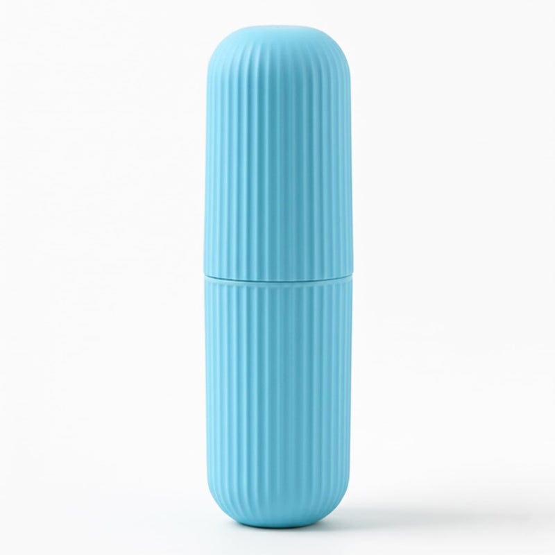 KBS Toothbrush Holders Box Container Case Cover for Makeup Cosmetic Pencil Bathroom Shelf Office Stand Wall Mounted Storage Organizer Travel Accessories - Image 1