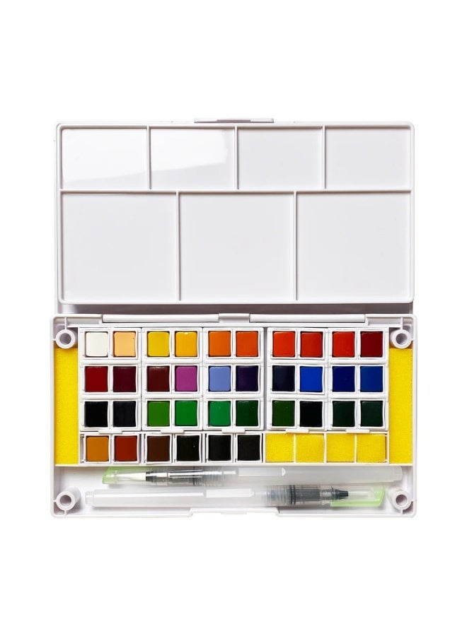 Superior -36 Watercolor Painting Set with Paintbrush - Image 3