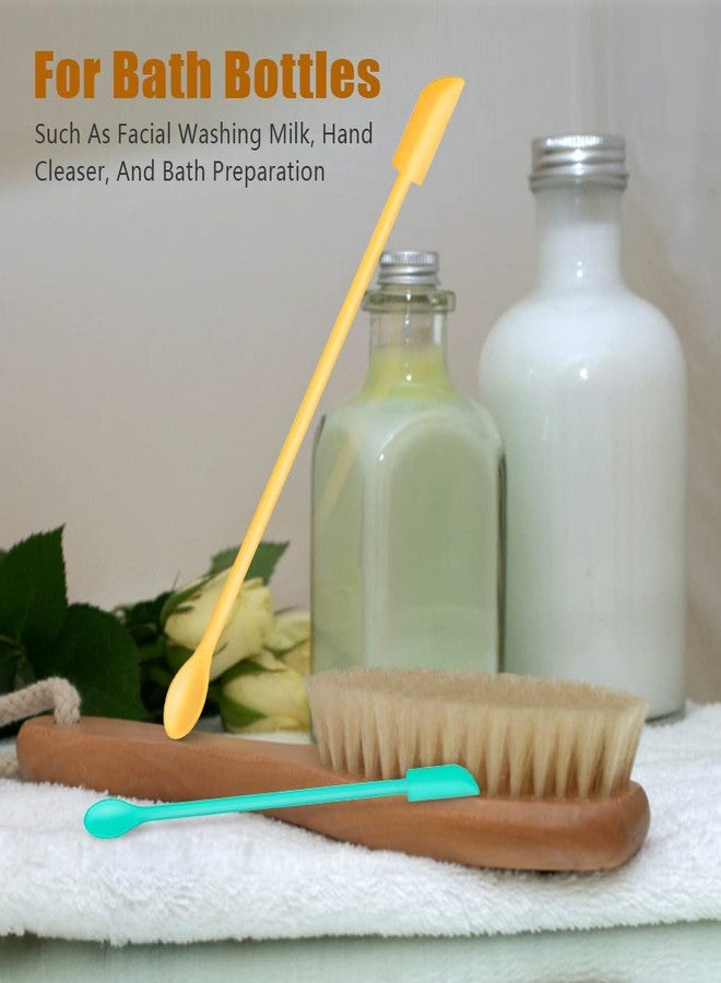 Barsone Silicone Spatula Set (3Pcs) - Mini Scraper Tool for Beauty & Food - Reach Every Last Drop, Multi-Size Spatulas for Makeup Jars, Lotion Bottles & Kitchen Containers​ - Image 4