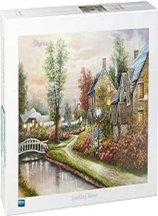 American Puzzles Sparkling Winter Puzzle