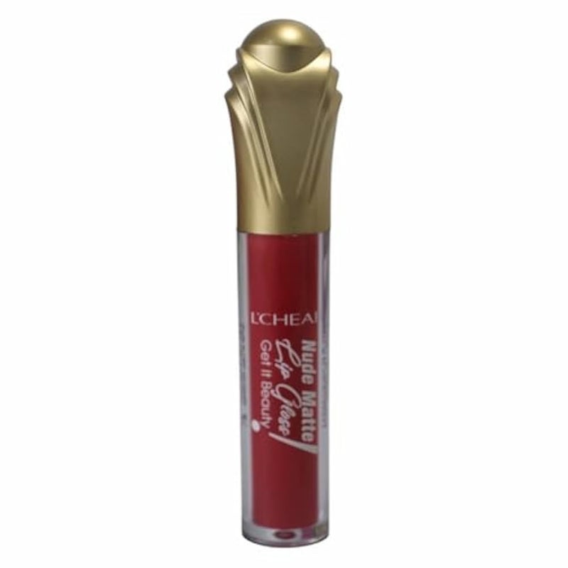 L'chear Lip Gloss Nude Matte Light&Thin Lasting Color Aqua Nourishment Shade Number 2 - Image 2