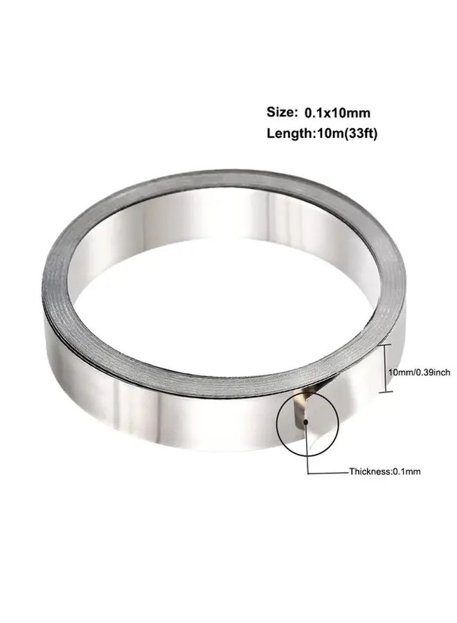 Nickel Strip For 18650 Battery Spot Welding 0.2x8mm 393.7inch Durable Alloy - Image 3