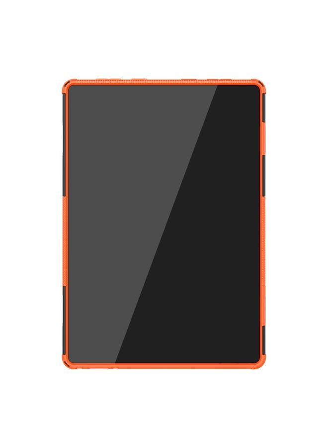 اس-توب جراب واقي من الصدمات مصنوع من مادة TPU+PC لجهاز Lenovo Tab M10 X605 / X505 مع حامل - Image 3