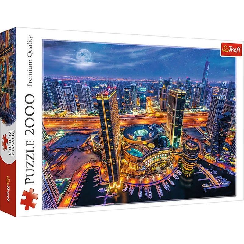 Trefl - Dubai lights Puzzle 2000 Pieces - 27094 - Image 1