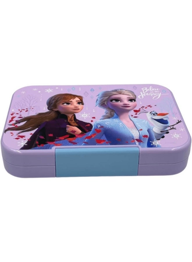 Tiny Wheel Disney Elsa & Anna Single Button Lock Tritan Lunch Box for Kids Multicolor - Image 4