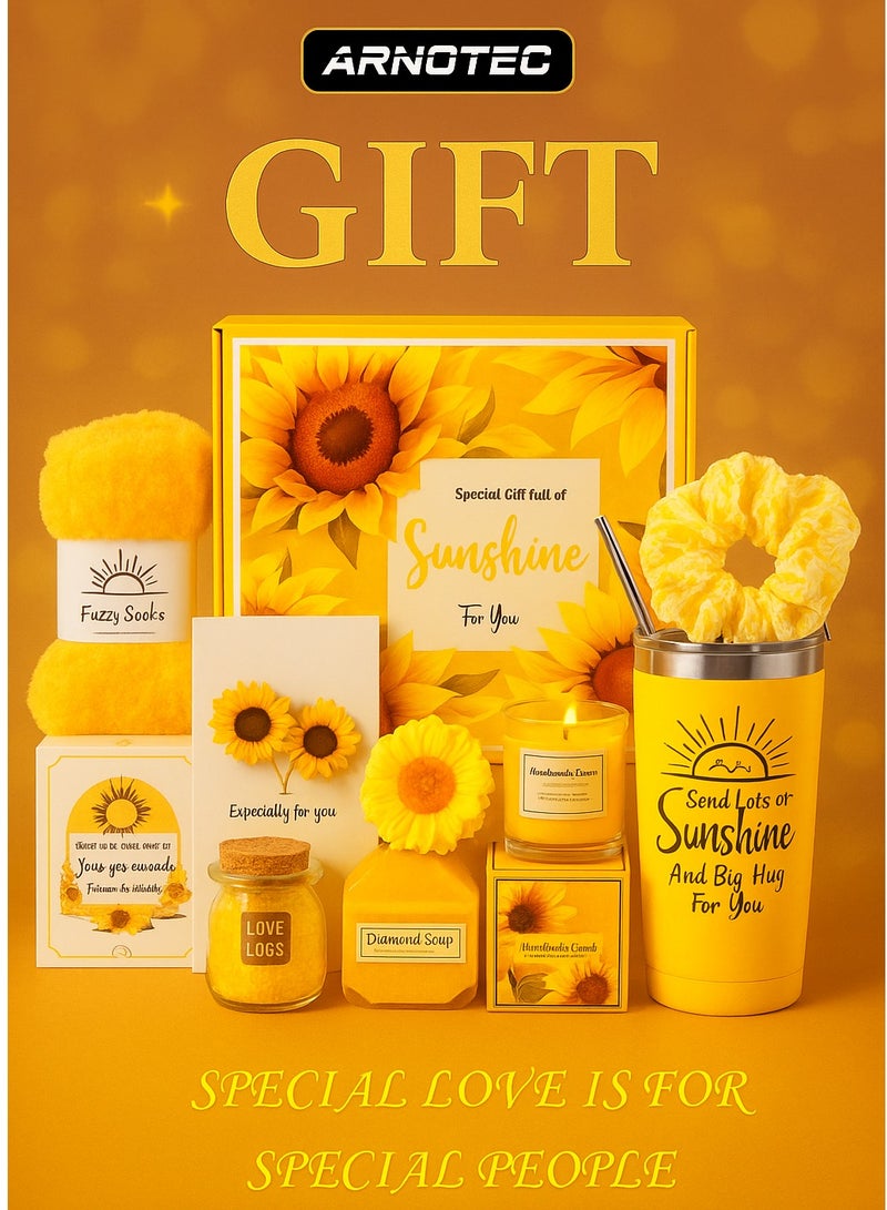 ARNOTEC هدايا عيد الميلاد للنساء، مجموعات سلال الهدايا العادية، أفكار هدايا فريدة للنساء، هدايا للأم والأخوات وأفضل الأصدقاء والزوجات، هدايا للنساء للزملاء والمعلمين والممرضات - Image 1