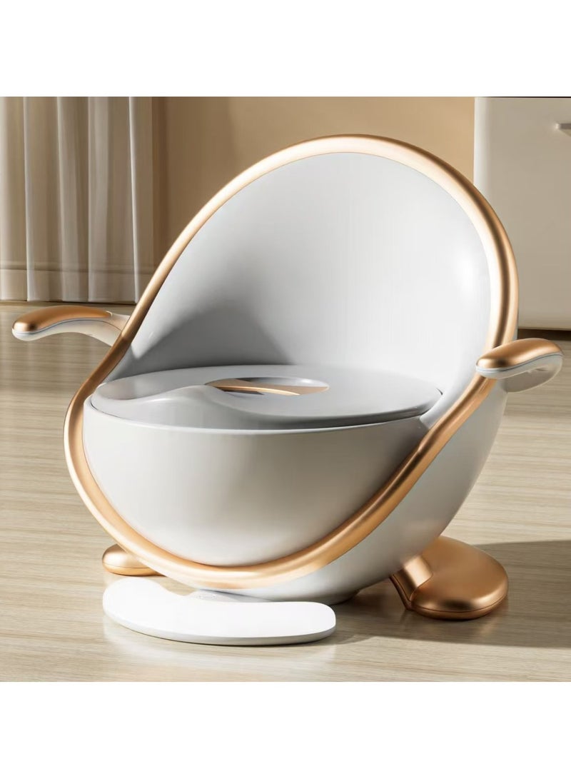 EXCLIFE Children's toilet toilet male and female children's urine potty easy to clean home baby toilet training small toilet - Image 1