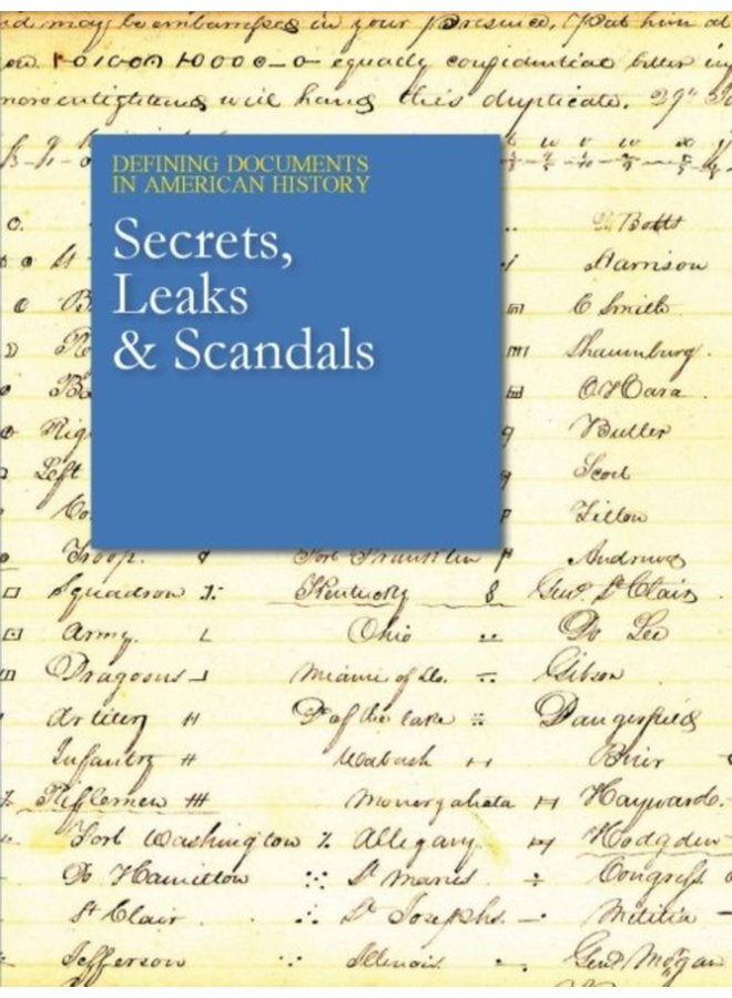 Secrets Leaks Scandals 2 Volume Set - Hardback