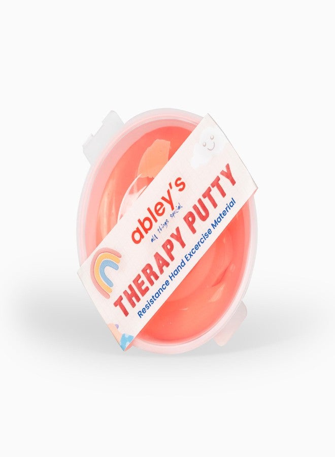 معجون علاجي للأطفال من أبلي، 100 غرام | الاستخدام: العلاج الوظيفي، إعادة التأهيل، تنمية المهارات الحركية الدقيقة، تخفيف التوتر | مادة لتمارين اليد | اللون: برتقالي - Image 1