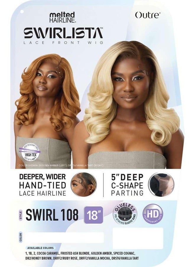 Outre Lace Front Wig - Melted Hairline - Swirlista - Swirl 108 (DRST6/VANILLA TART) - Image 2
