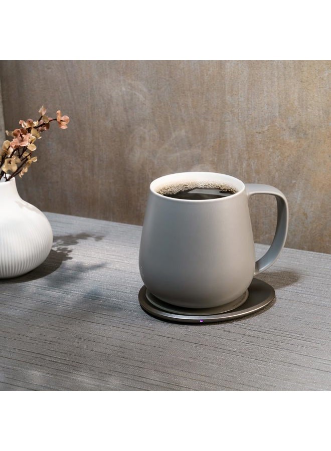OHOM Ui Plus Self Heating Mug Set (Soft Gray) - Image 3