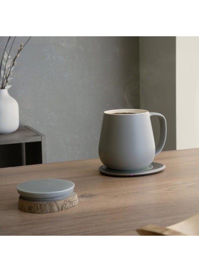 OHOM Ui Plus Self Heating Mug Set (Soft Gray) - Image 5