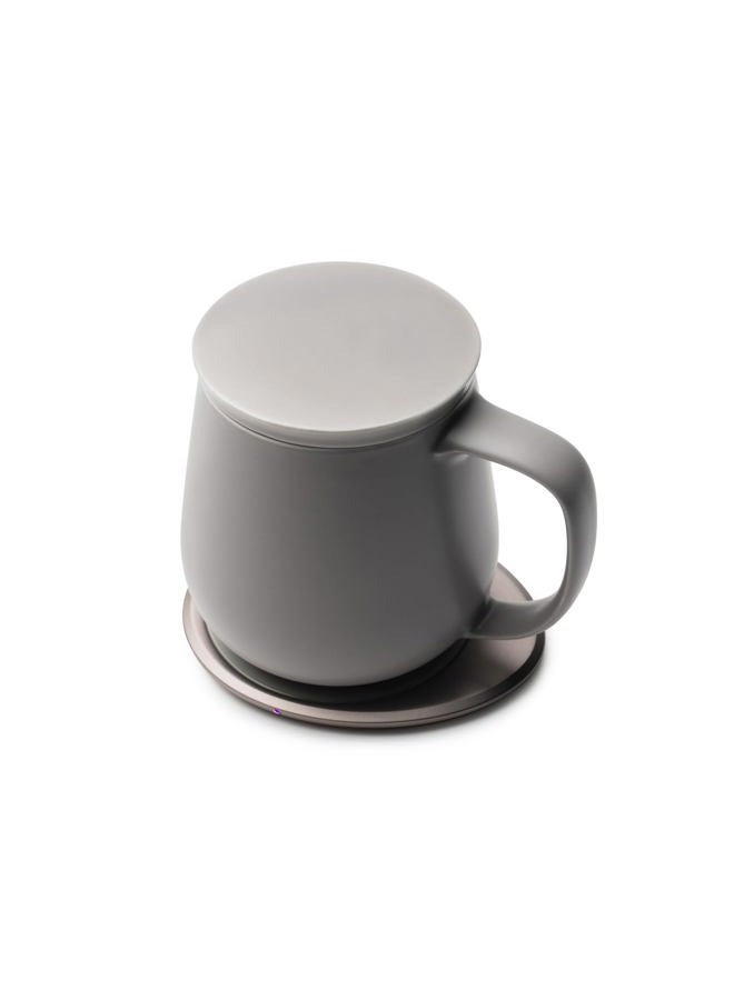 OHOM Ui Plus Self Heating Mug Set (Soft Gray) - Image 2