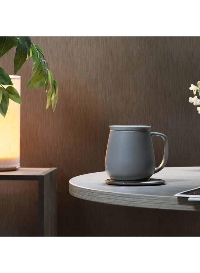 OHOM Ui Plus Self Heating Mug Set (Soft Gray) - Image 4