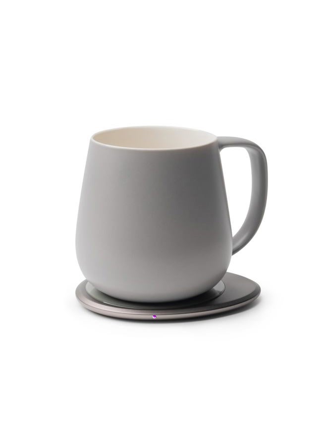 OHOM Ui Plus Self Heating Mug Set (Soft Gray) - Image 1