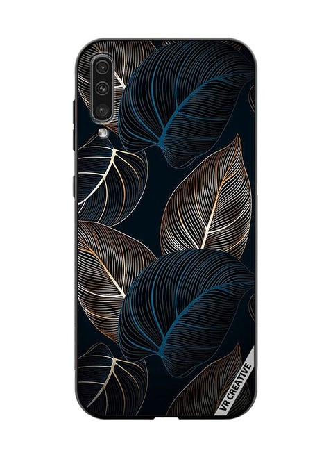 Protective Case Cover For Samsung Galaxy A50/A50s Banana Palm Tree Leaves Pattern Design Multicolour