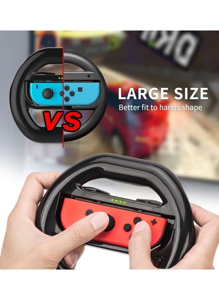 Generic Gamepad Steering Wheel Gaming Racing Wheel Steering Wheel Handheld Grip Holder Controller Handle  - Image 3