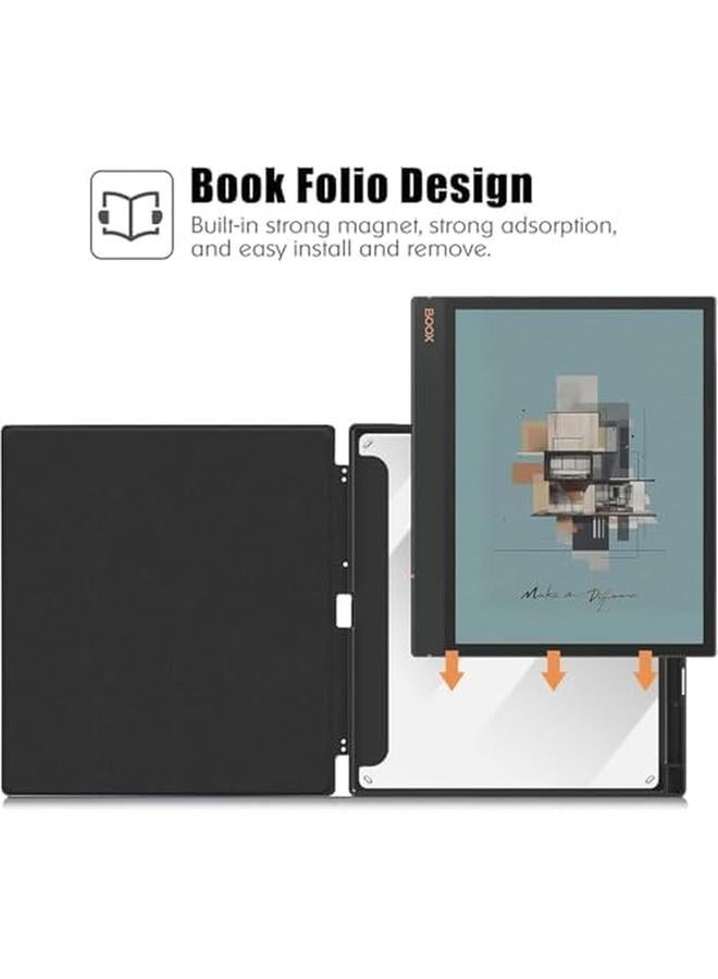 erorex Case For Boox Note Air 4 C Air 3 C Tablet 10.3 Inch 2023 Released Lightweight Clear Transparent Back Cover With Built In Pencil Holder  - Image 4