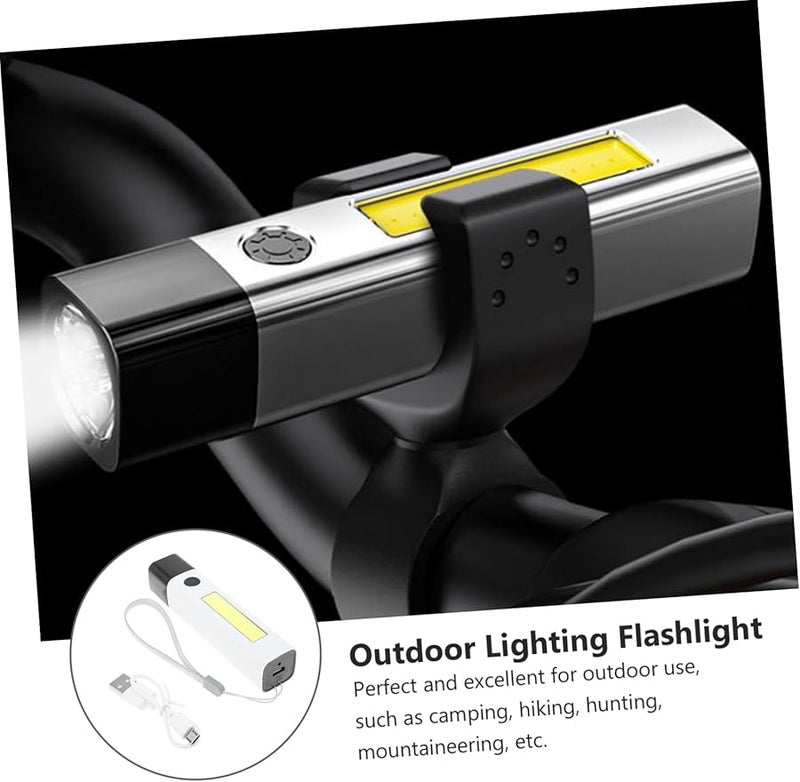 Artibetter Rechargeable Flashlight High Brightness Dual Light Source for Outdoor Camping Hiking - Image 5