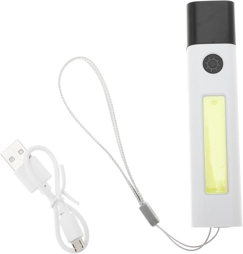 Artibetter Rechargeable Flashlight High Brightness Dual Light Source for Outdoor Camping Hiking - Image 2