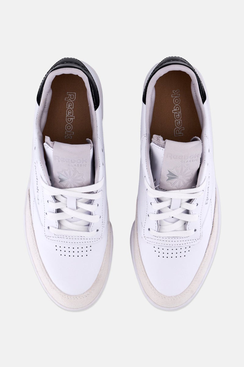 Reebok Women Club C Clean Lace Up Tennis Shoes, White  - Image 3
