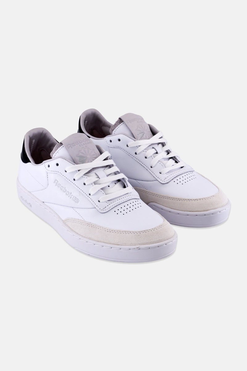 Reebok Women Club C Clean Lace Up Tennis Shoes, White  - Image 1