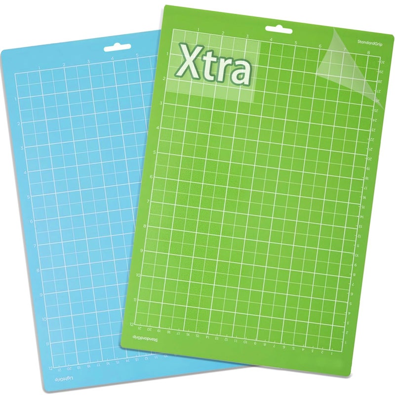 LOPASA Cutting Mat for Cricut Joy Xtra 85x12 Standard Grip Light Grip Adhesive Cutting Mats Set Joy Extra Accessories and Supplies2 Sheets
