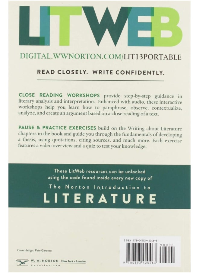 The Norton Introduction to Literature - pzsku/ZA5A960A4FCD0DAB33B8CZ/45/_/1737879672/600819a2-3e82-4f53-9f5b-907cdbfc758c