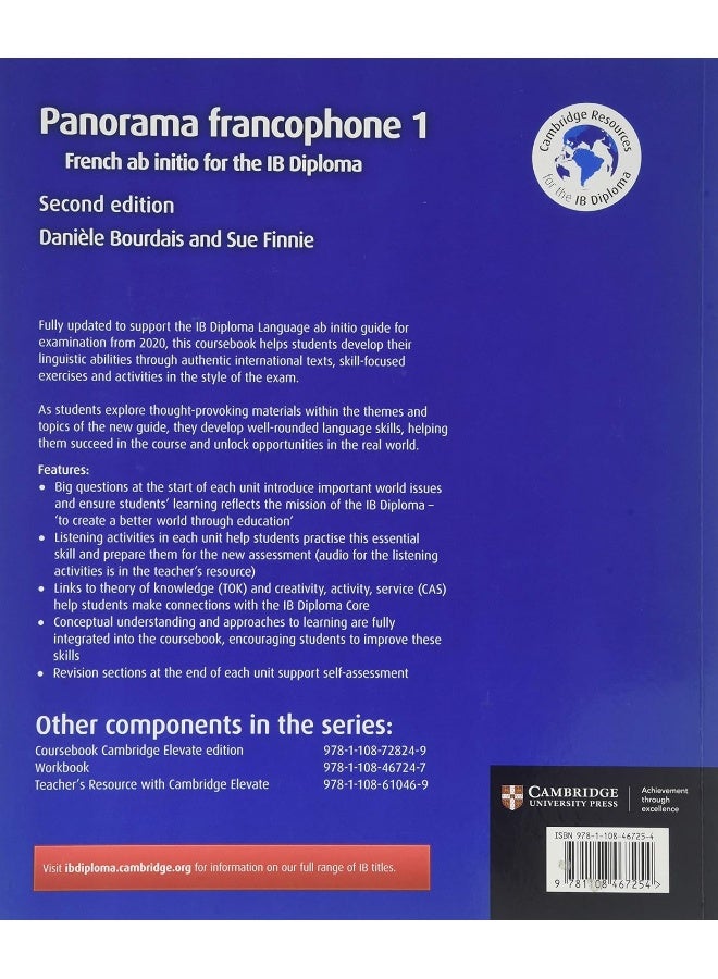Cambridge University Press Panorama francophone 1 Coursebook with Digital Access (2 Years): French ab initio for the IB Diploma - Image 2