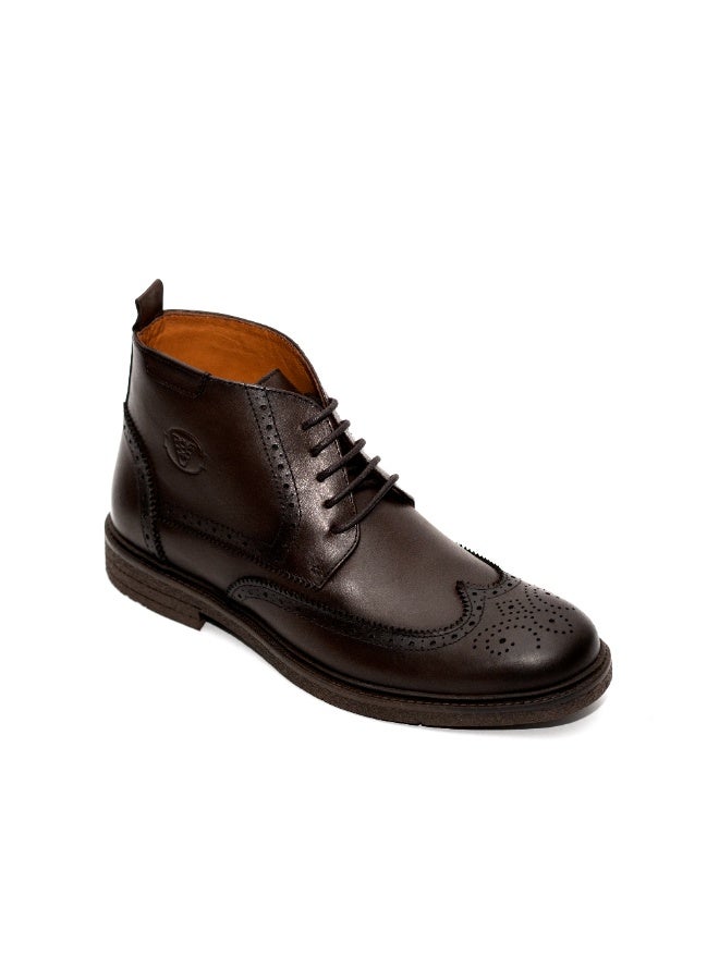 ليفانت هاف بوت اكسفورد جلد طبيعي - بني - Image 1