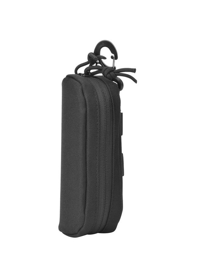 Thoraya Portable Outdoor Leisure Case Sunglasses Cover Shock Protection Glasses Storage BagBlack  - Image 2