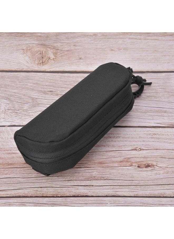 Thoraya Portable Outdoor Leisure Case Sunglasses Cover Shock Protection Glasses Storage BagBlack  - Image 4