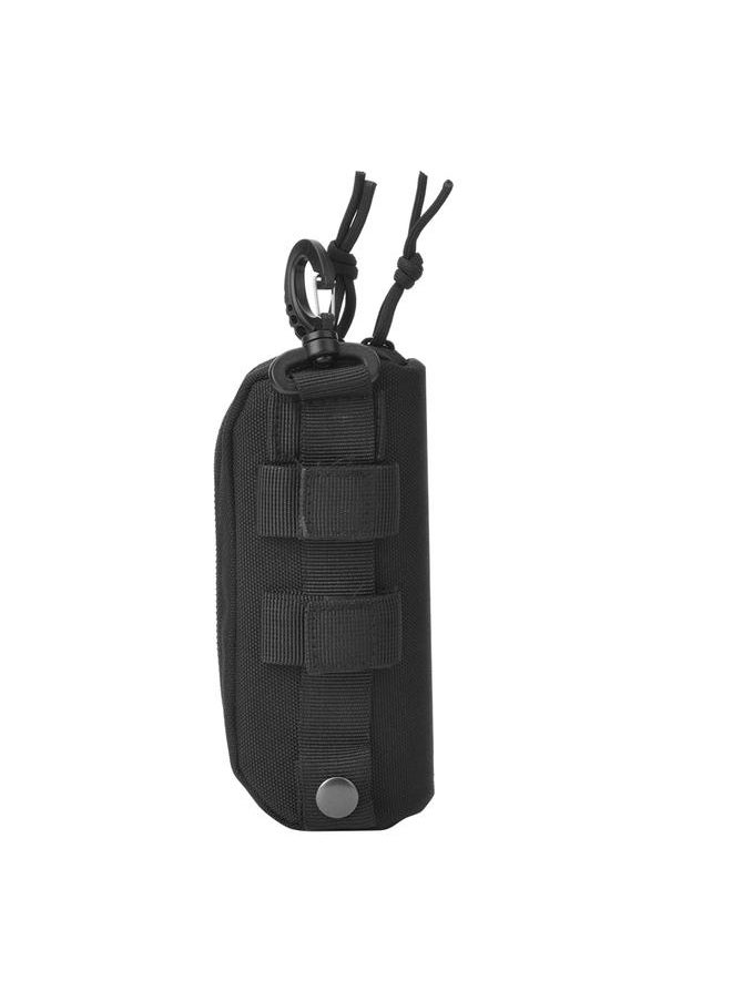 Thoraya Portable Outdoor Leisure Case Sunglasses Cover Shock Protection Glasses Storage BagBlack  - Image 1