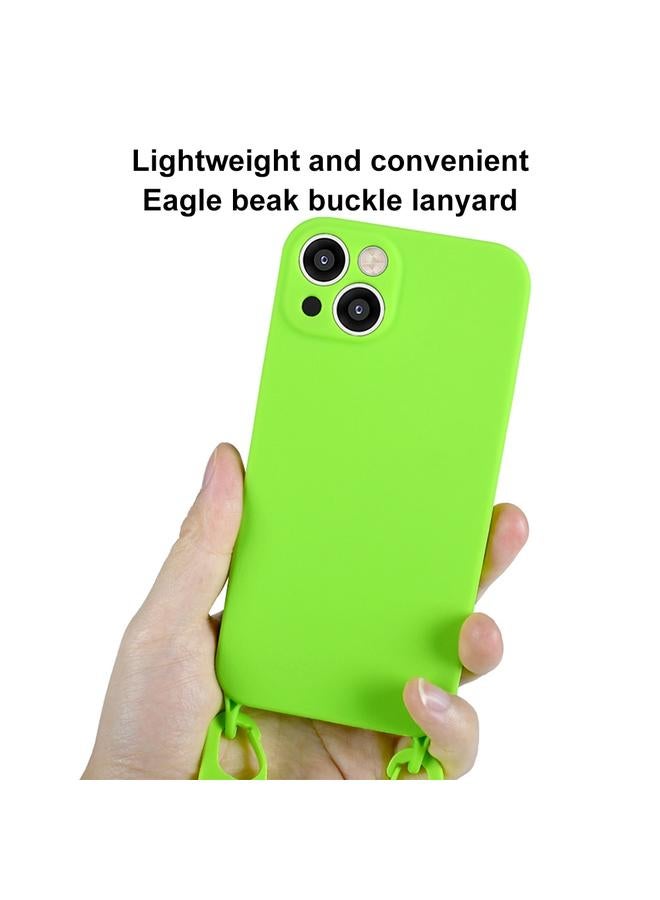 Zaboon Case For iPhone 12 Fine Hole Silicone Phone Case with Lanyard - Image 3