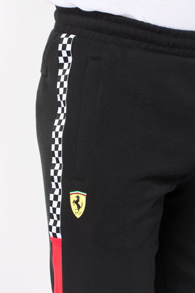 PUMA Ferrari x Puma Men Sportswear Fit Outdoor Shorts, Black - Image 3