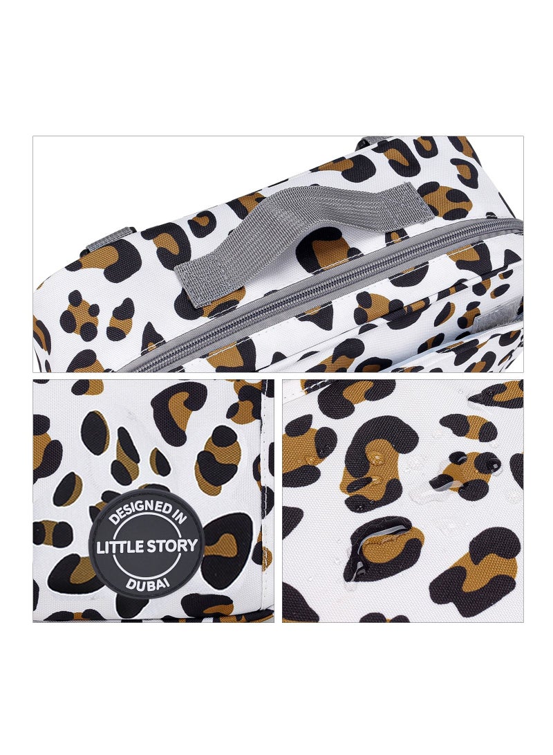 Little Story Baby Diaper Changing Clutch Kit With Detachable Shoulder Strap - Leo - Image 5