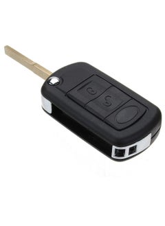 3 Buttons Replacement Remote Control Cover Uncut Key FOB Case Shell for Land Rover LR3 Discovery Range Rover Sport Flip Keyless Entry Car Key Fob Cover