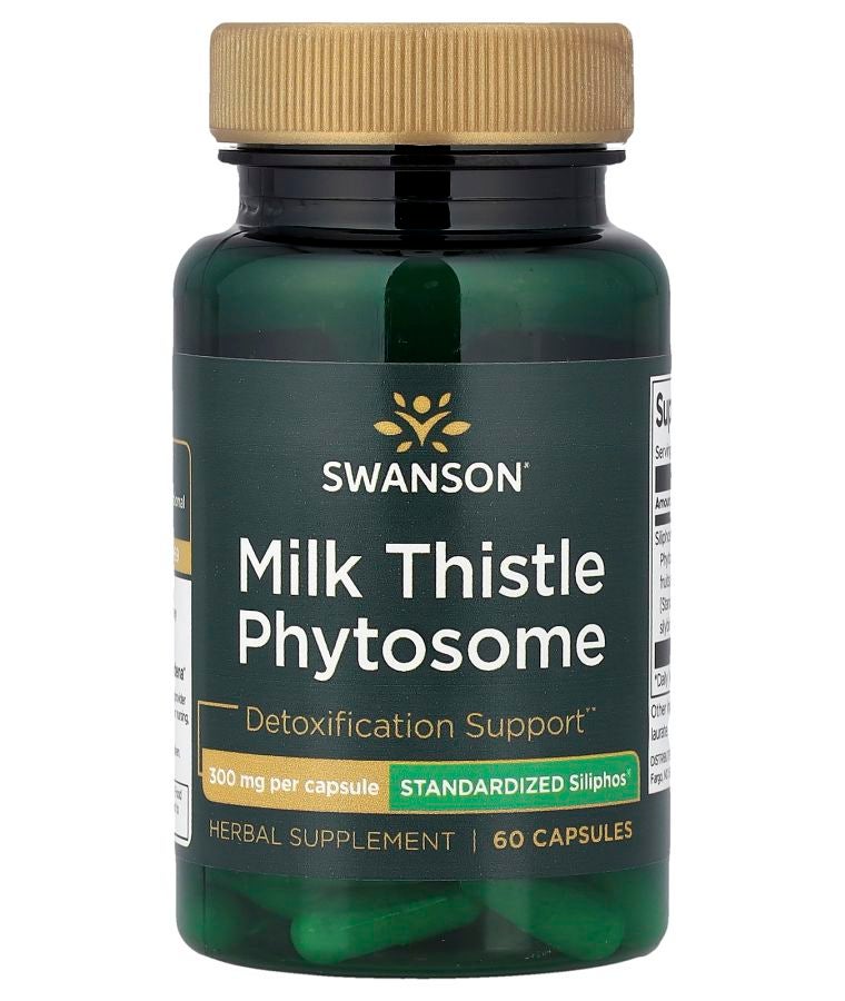 SWANSON Milk Thistle Phytosome 300 mg  60 Capsules