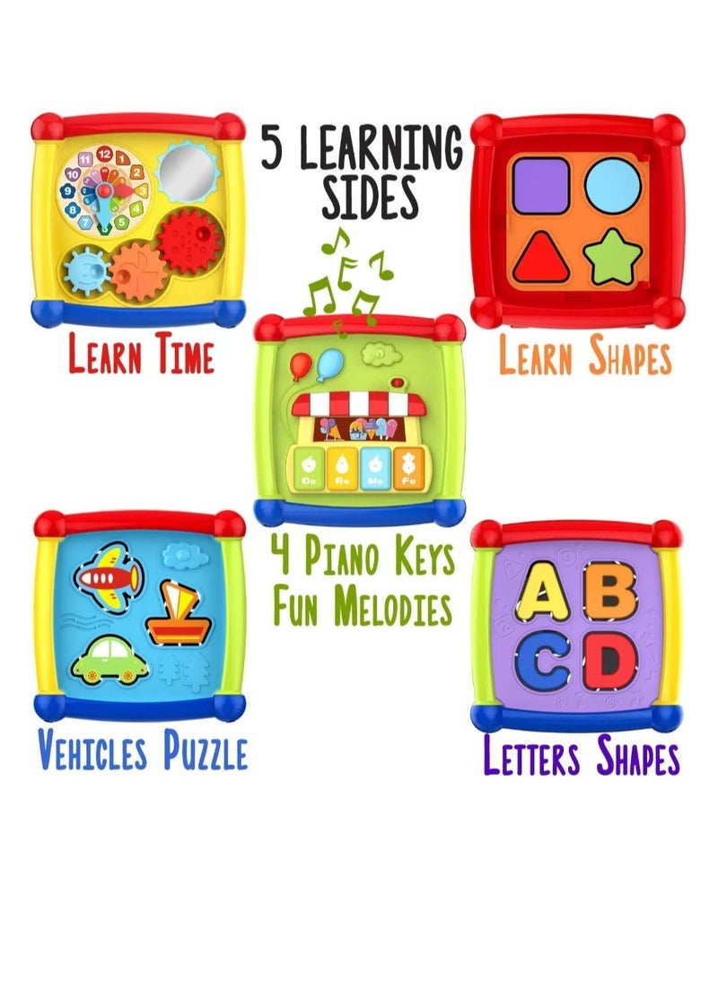 Generic - Huanger Fancy Cube Best For Early - Music Educational Cube - No:HE0520 - Image 1