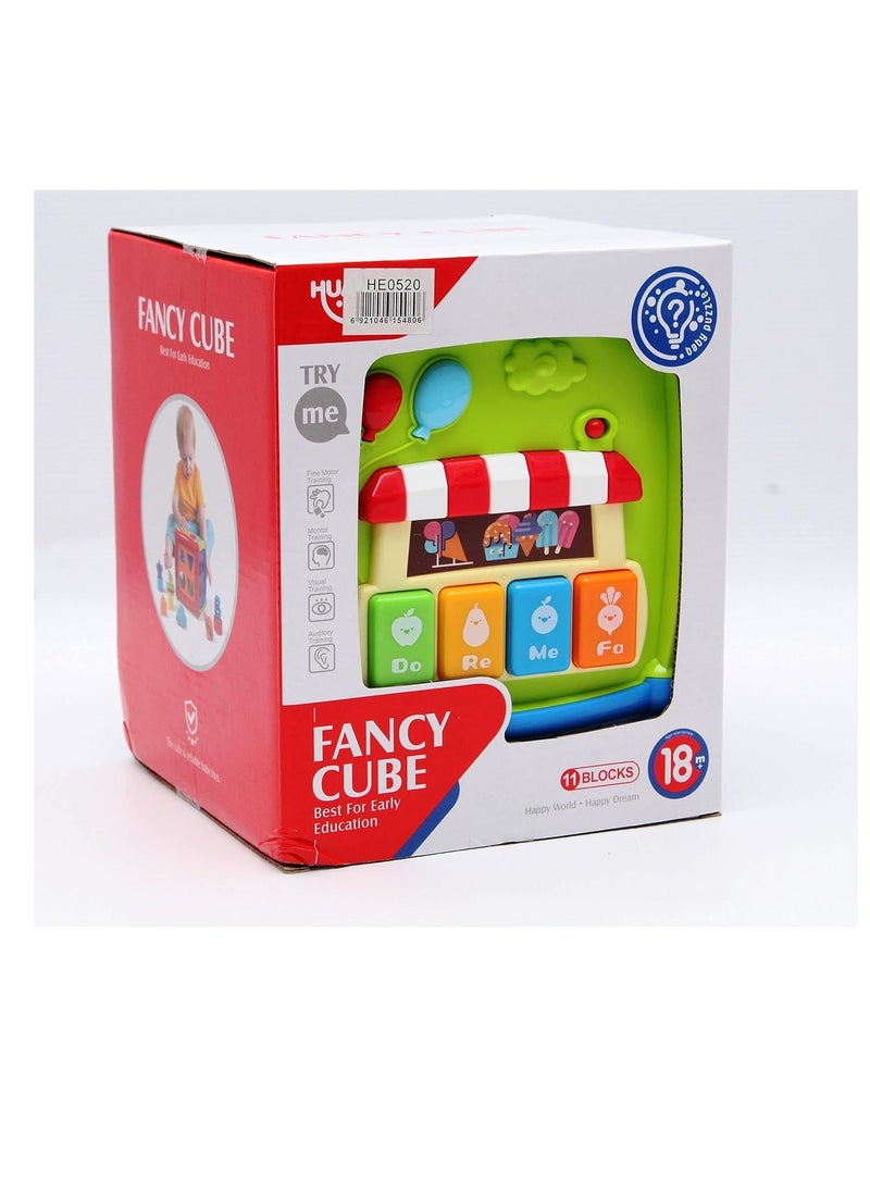 Generic - Huanger Fancy Cube Best For Early - Music Educational Cube - No:HE0520 - Image 1