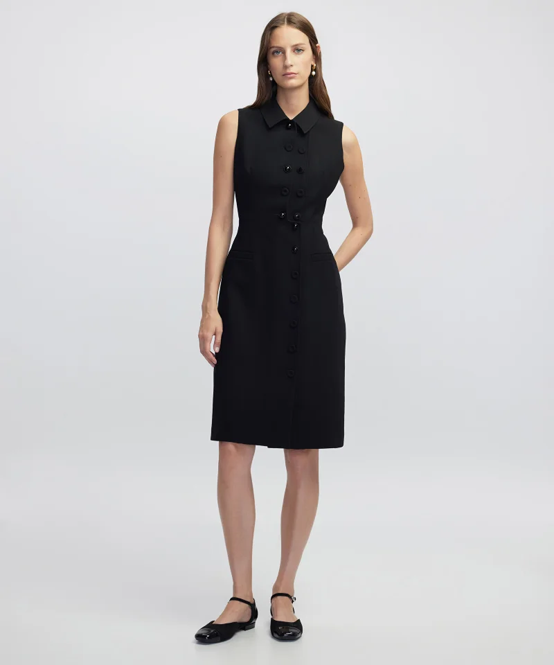 Asymmetric Midi Dress