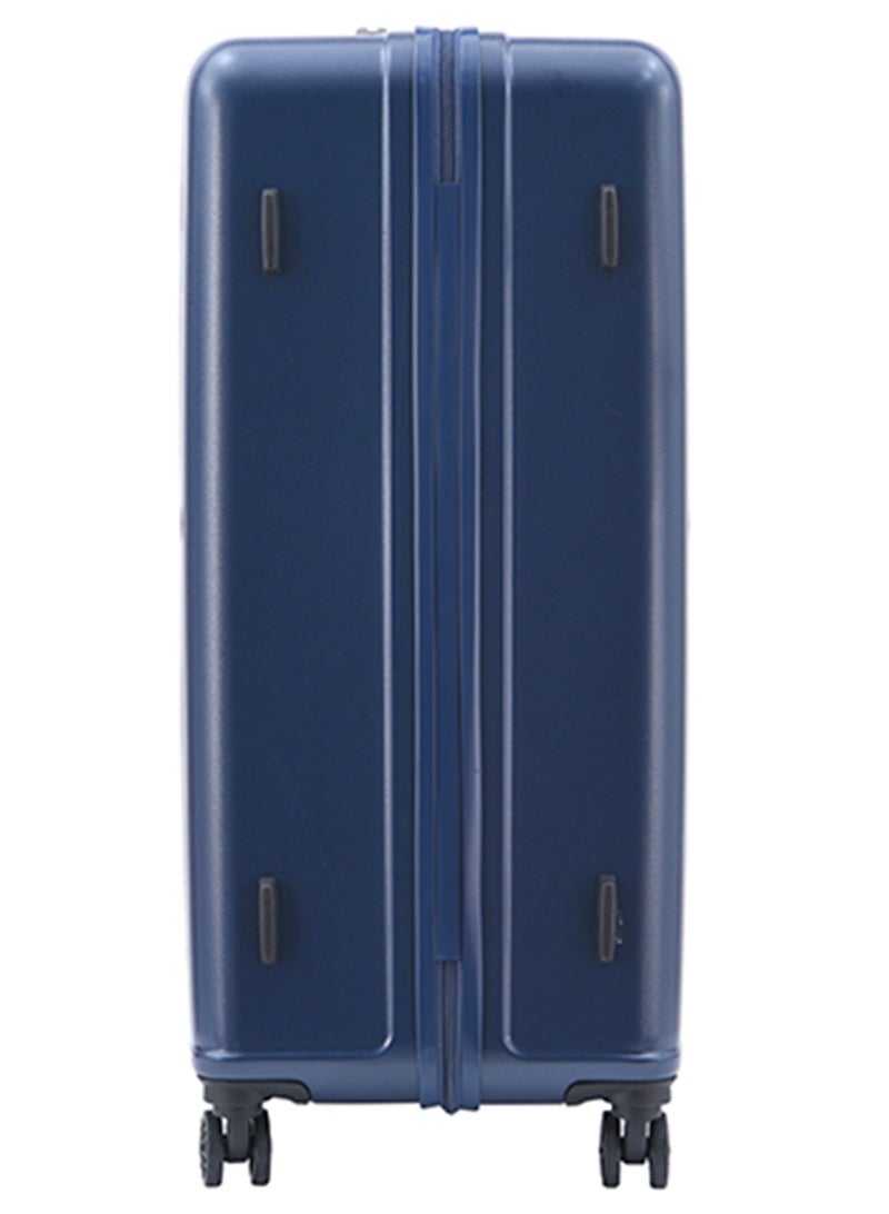 AMERICAN TOURISTER Skytrac DW V2 Suitcase, Check-In Size 79 cm / 29 inch, 4 Spinner Wheels, Hard Top, Polypropylene, Navy Blue|TSA Combination Lock|Scratch & Impact Resistant Material - 3 Years Global Warranty - Image 3