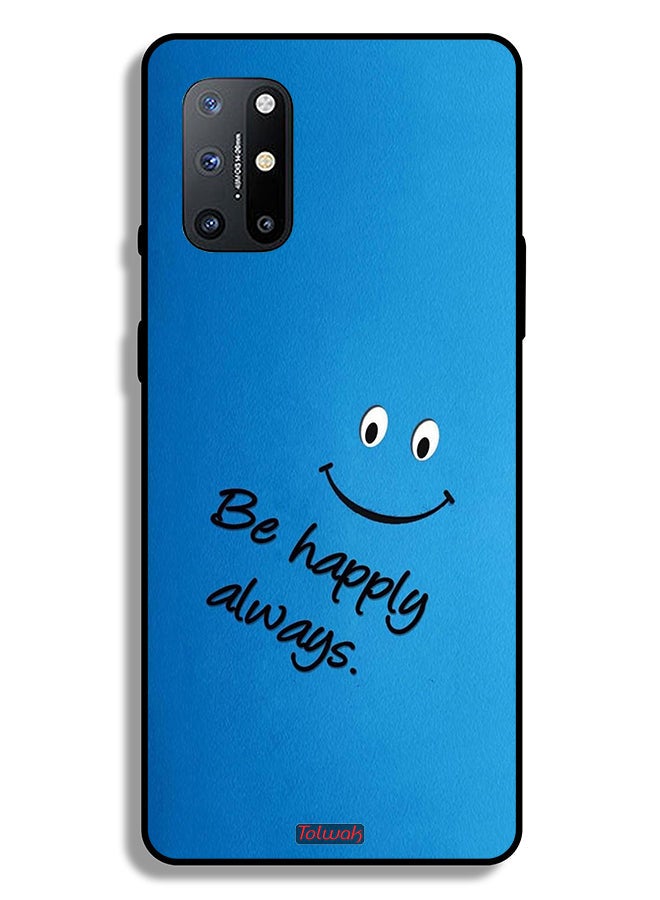Tolwak OnePlus 8T Plus 5G Protective Case Cover Be Happy Always - Image 2