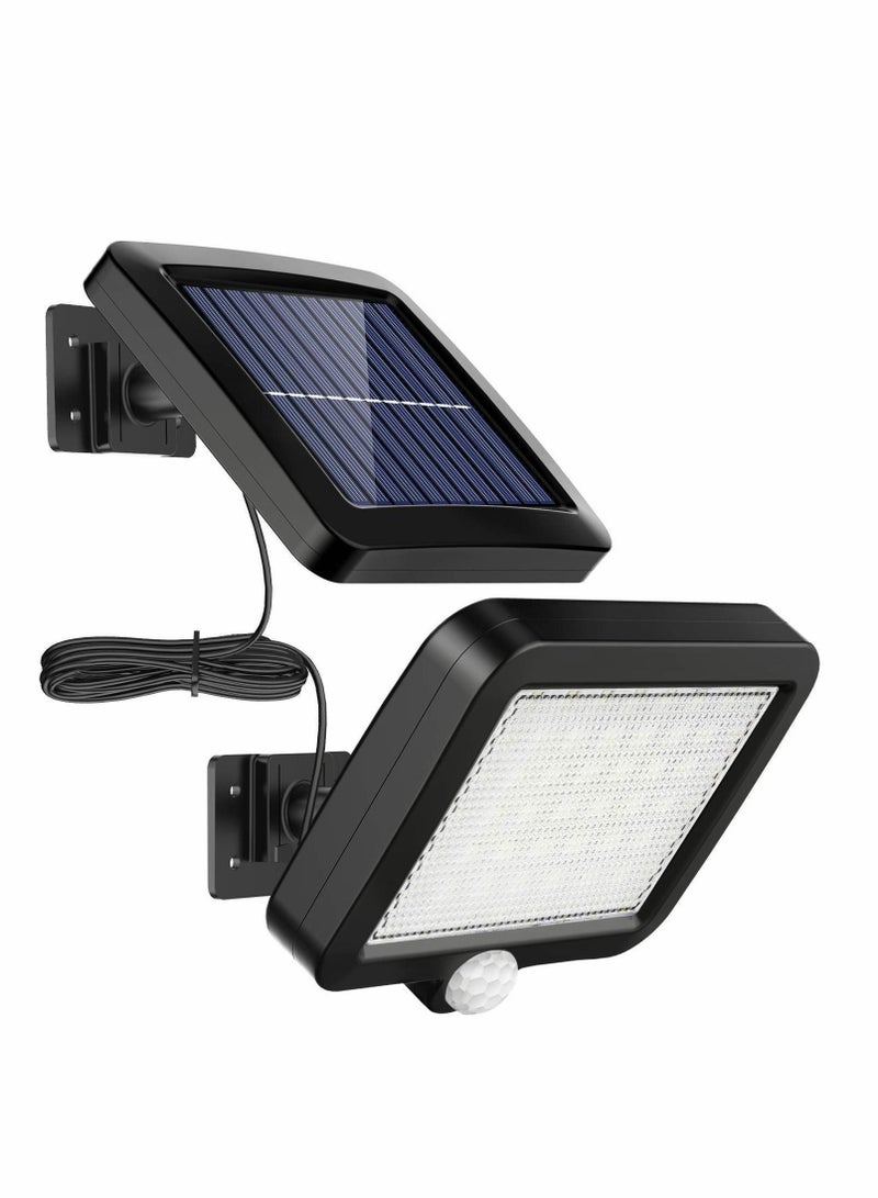 Y&D Solar Outdoor Light, 56 LED Adjustable 3 Modes, IP65 Waterproof Wall Light with Motion Detector for Garage Garden - Image 1