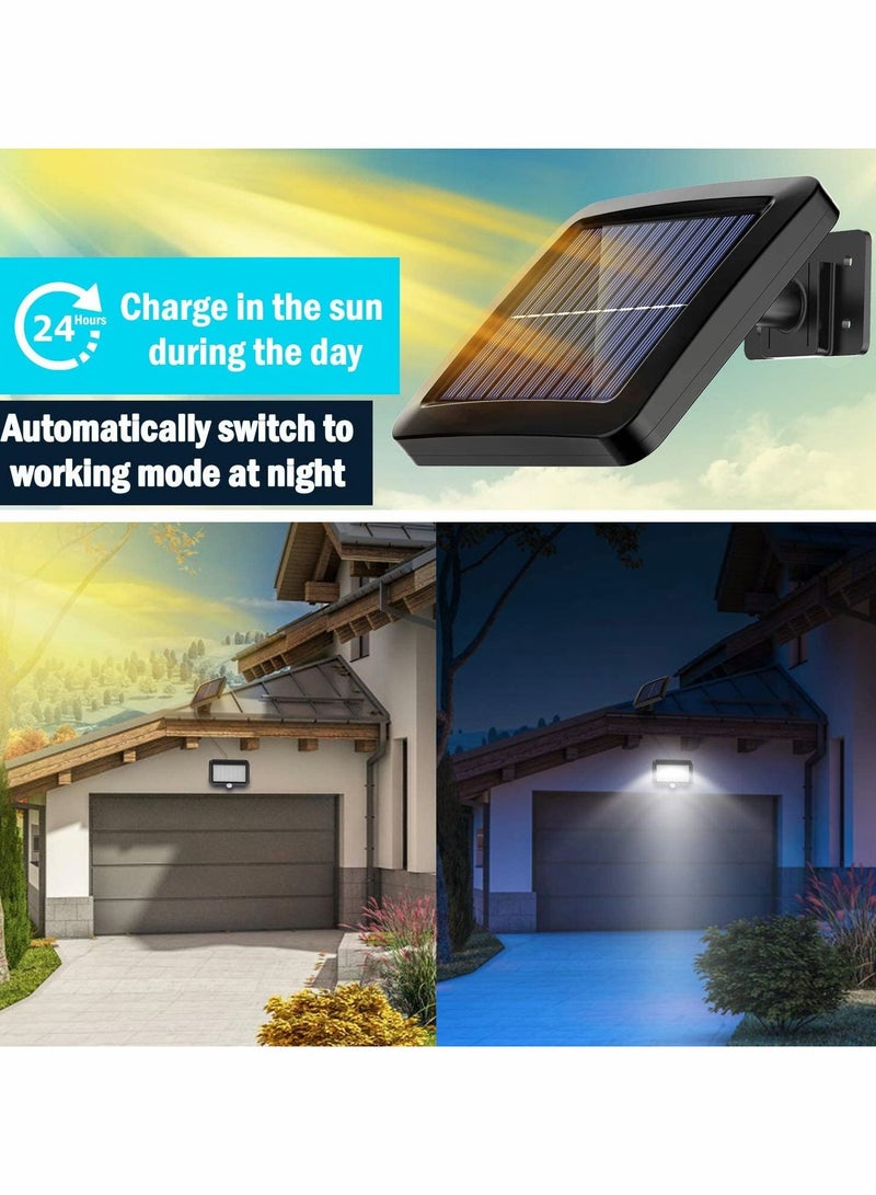 Y&D Solar Outdoor Light, 56 LED Adjustable 3 Modes, IP65 Waterproof Wall Light with Motion Detector for Garage Garden - Image 5