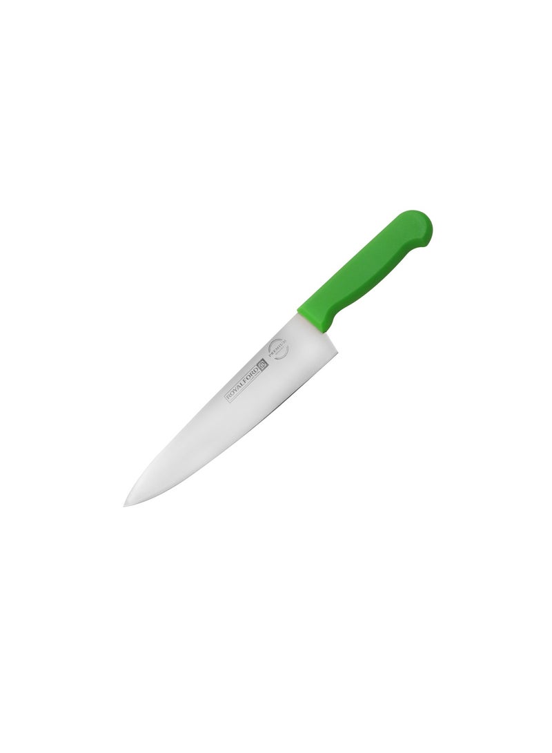 Royalford 8" Chef Knife- RF12562/ with Ultra-Sharp Stainless Steel Blades and Rust-Proof Body, PP Handle - Image 4