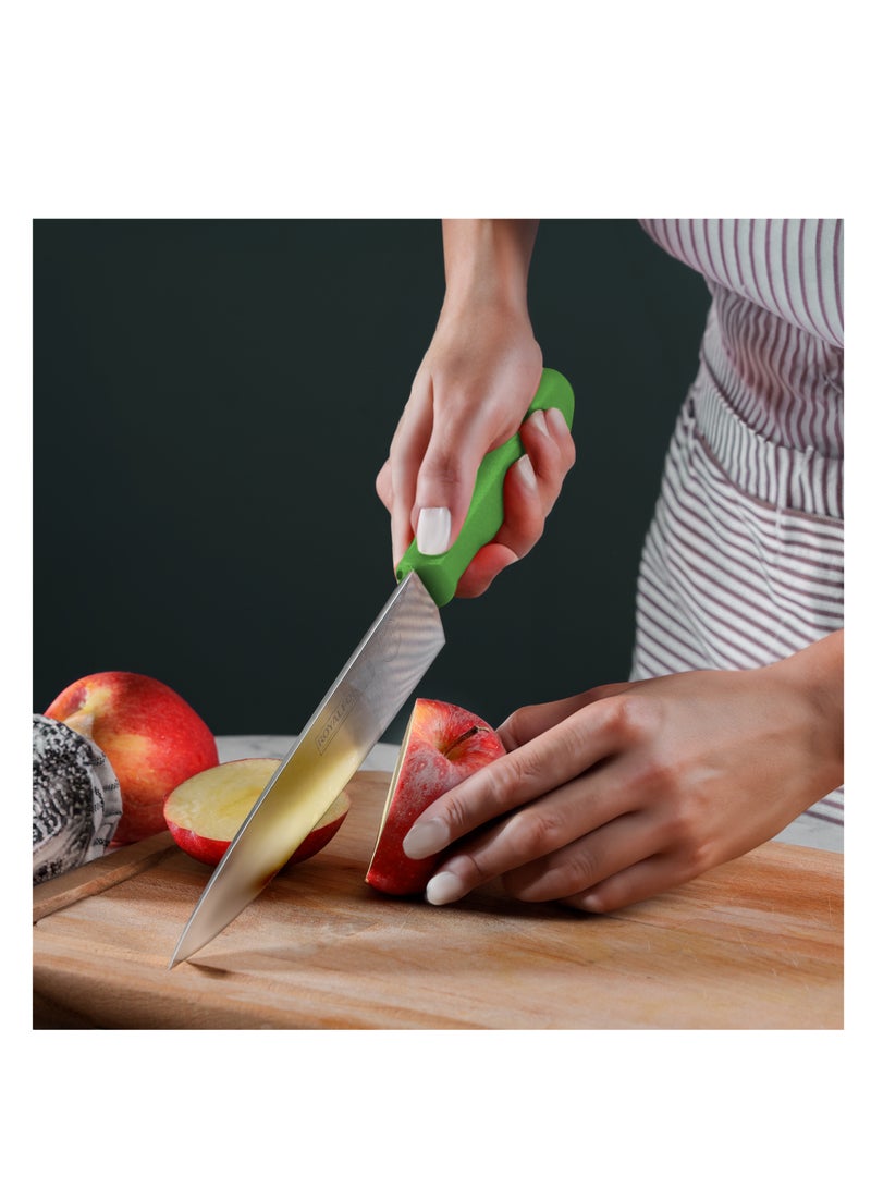 Royalford 8" Chef Knife- RF12562/ with Ultra-Sharp Stainless Steel Blades and Rust-Proof Body, PP Handle - Image 5
